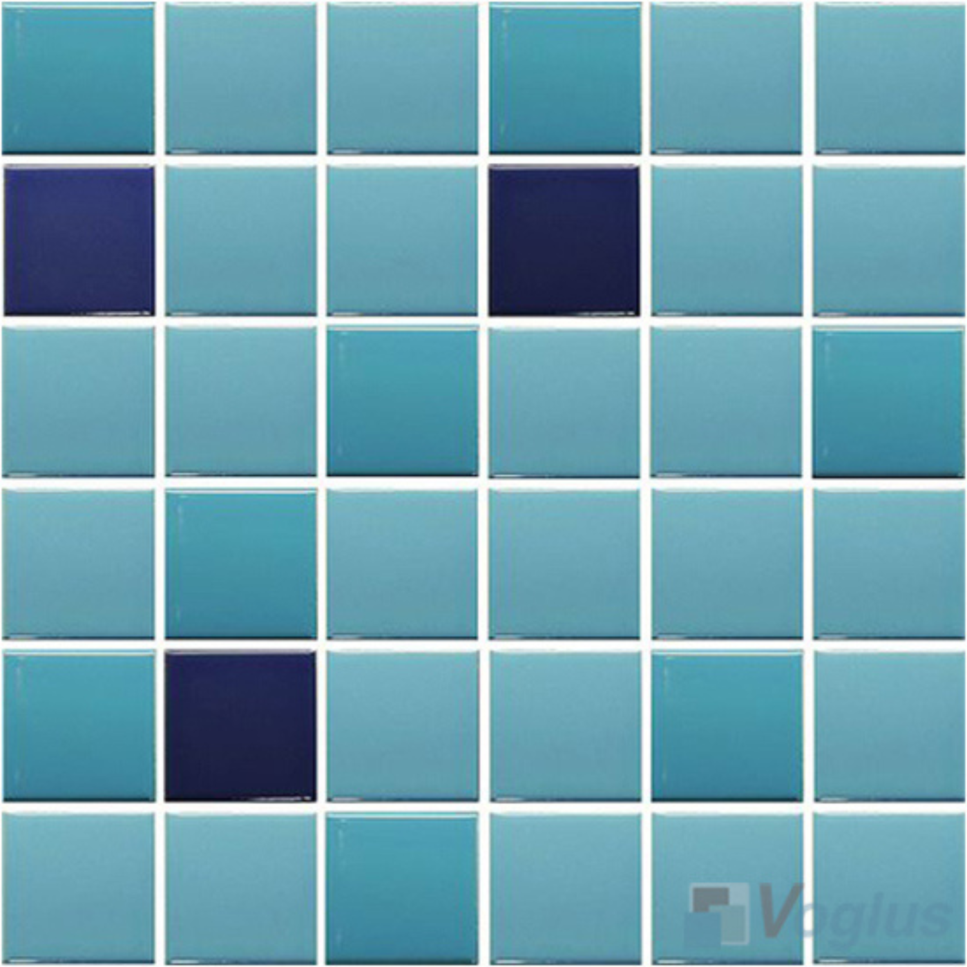 PLAIN POOL MOSAIC TILES